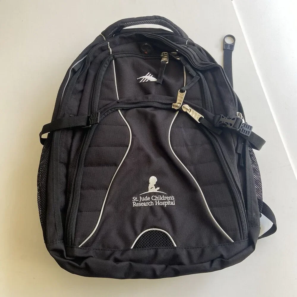 High Sierra Swerve Backpack 17” Laptop Compartment St. Jude Hospital - Black